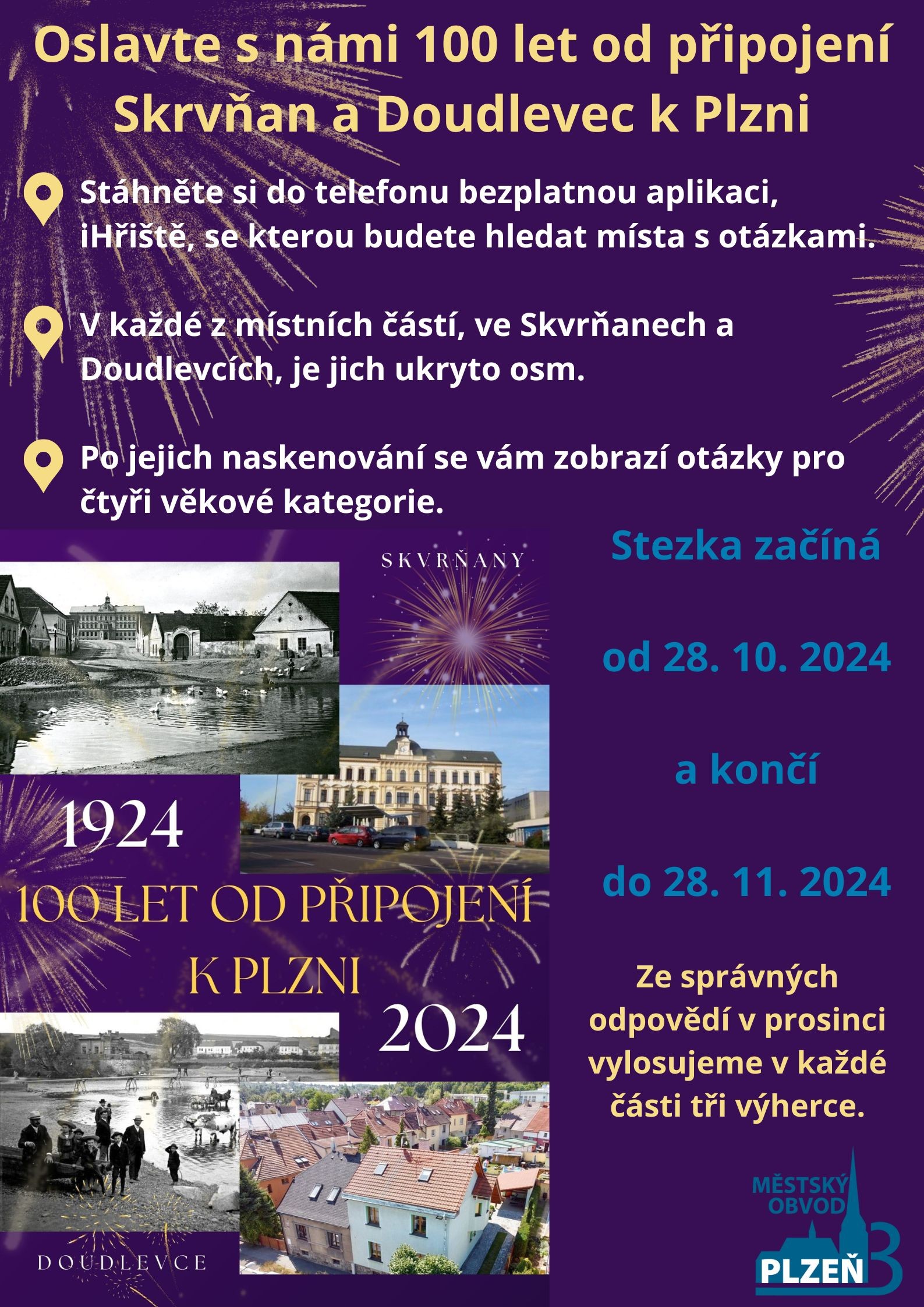 100 let připojení k Plzni