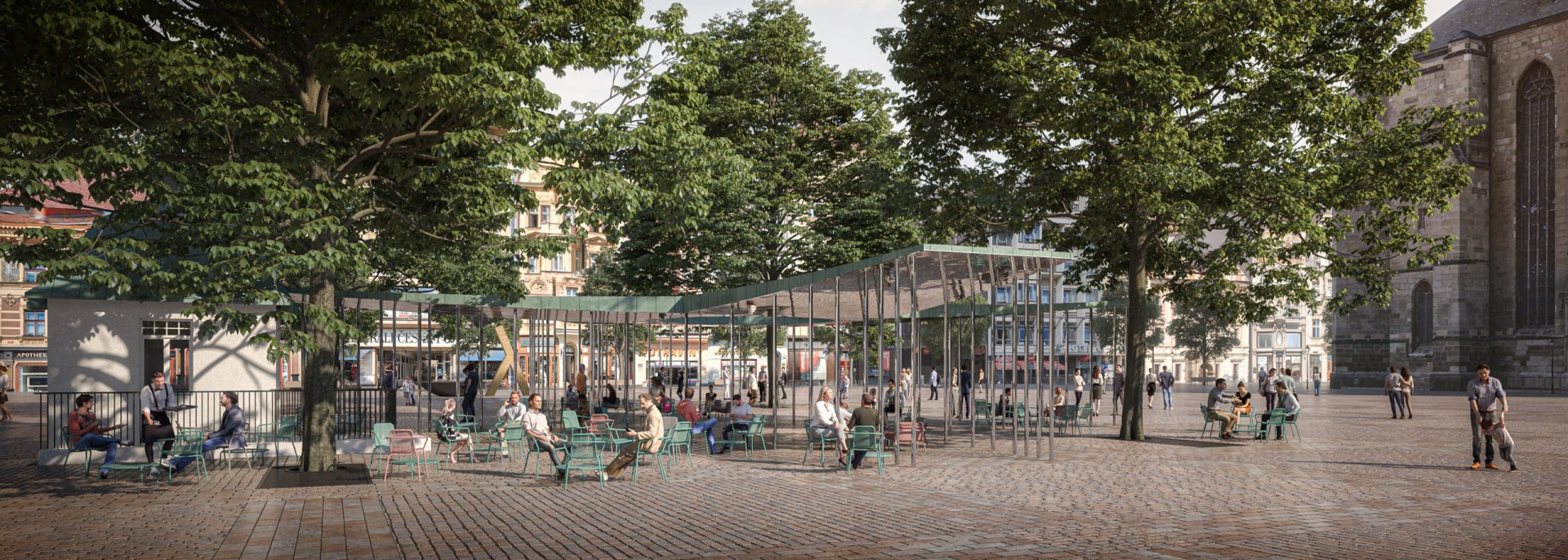 revitalizace náměstí 1. etapa