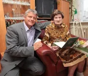 Starosta MO Plzeň 3 Jiří Strobach popřál Marii Sozanské ke 104. narozeninám.