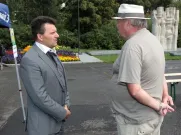 Lidé měli možnost pohovořit si s místostarostou MO Plzeň 3 Radislavem Neubauerem.