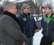 Starosta MO Plzeň 3 Jiří Strobach s Reném a Davidem Kiliánovými