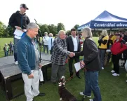 Z přihlášených 66 pejsků se jich 6 dostalo do užšího výběru a tři získali diplomy a granule