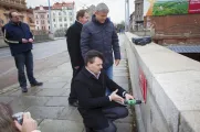 Ruku k dílu přiložil také místostarosta Neubauer