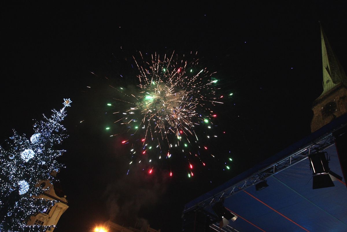 Novoroční ohňostroj