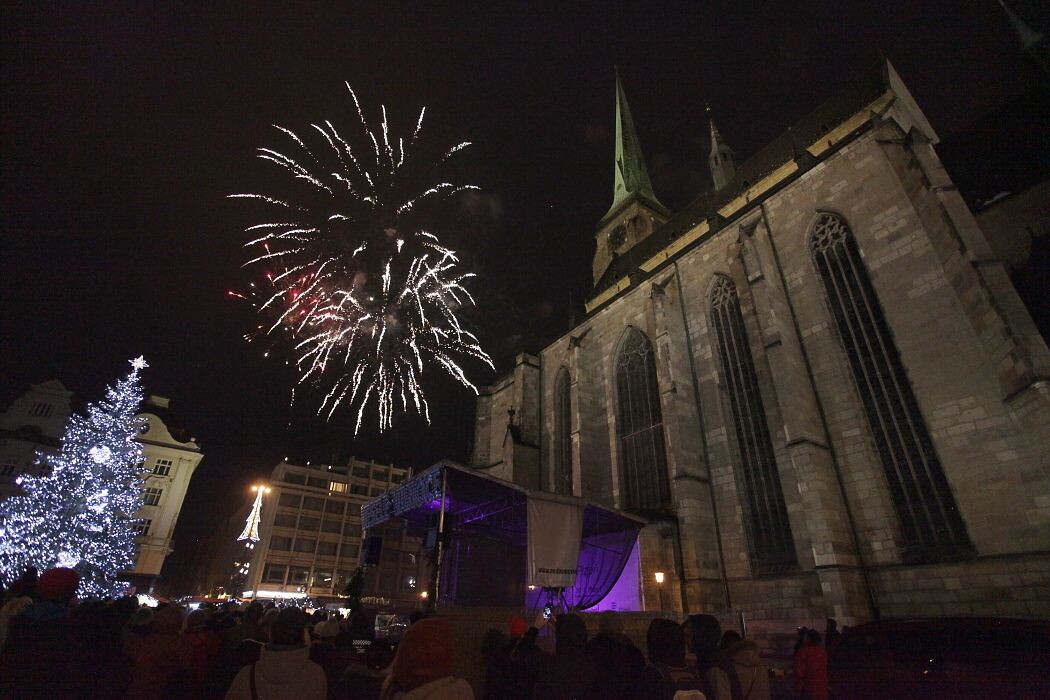 Novoroční ohňostroj