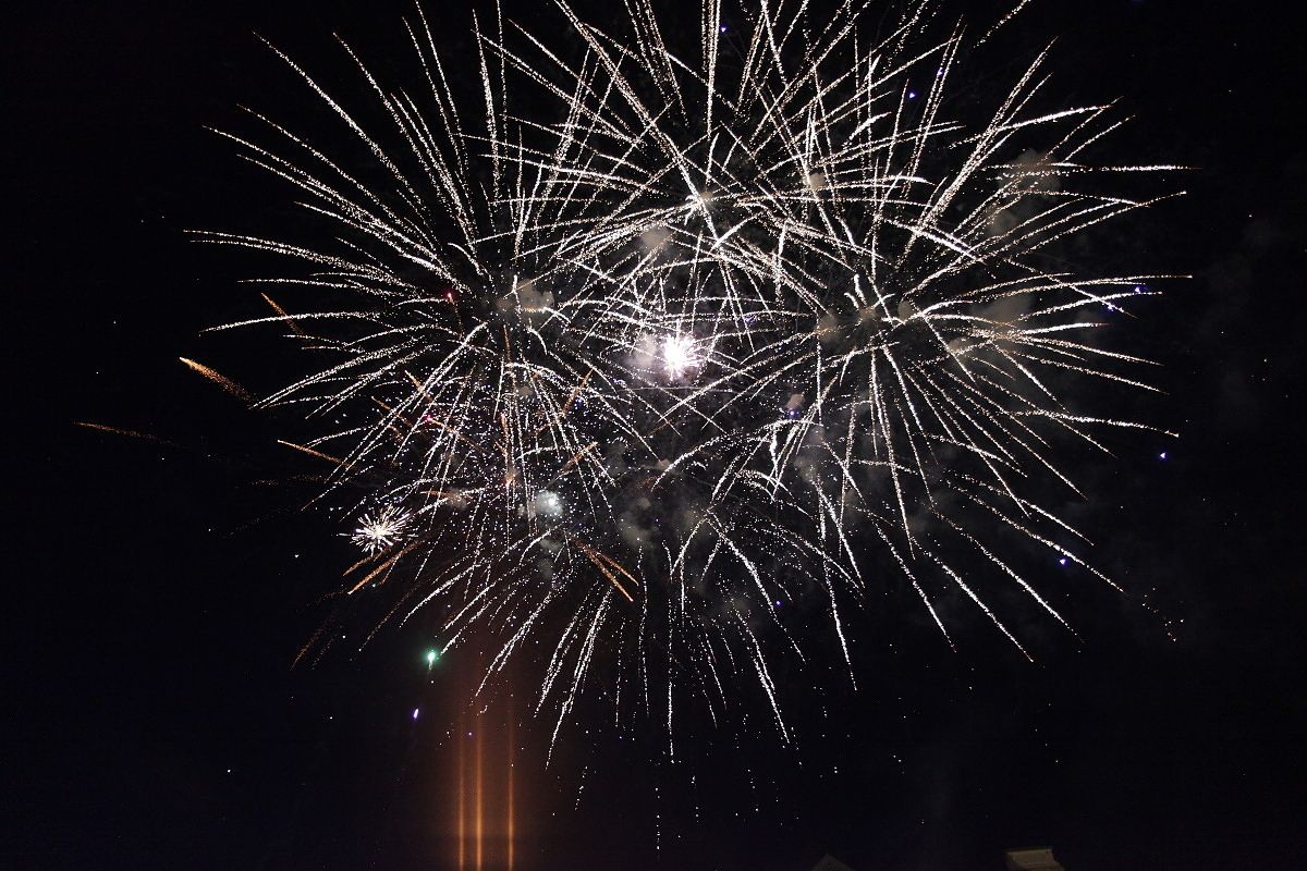 Novoroční ohňostroj 2018