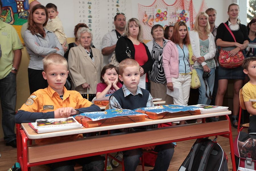 Vítání prvňáčků