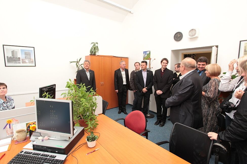 Otevření Front office