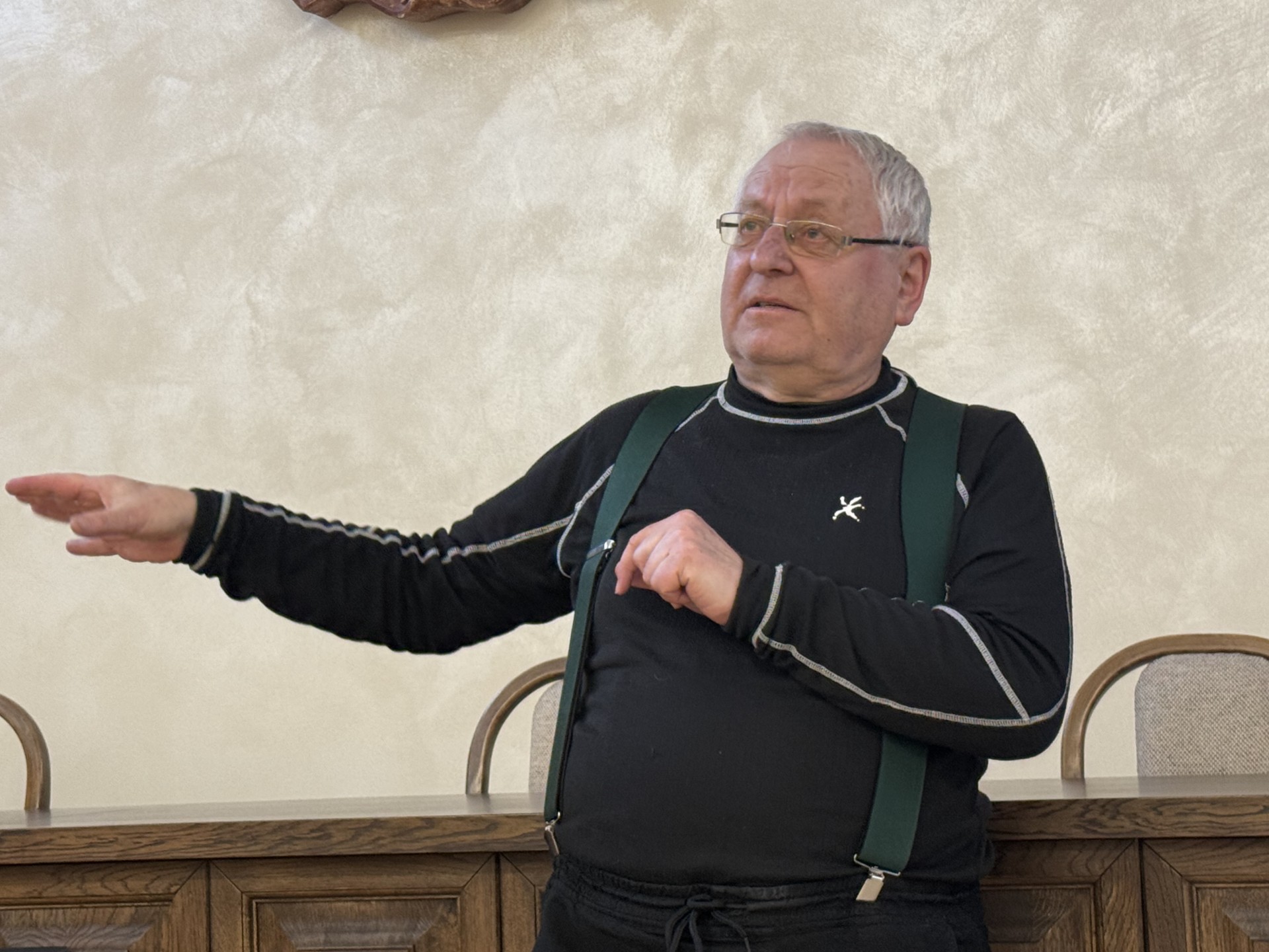 Václav Cílek na Úřadě městského obvodu Plzeň 4