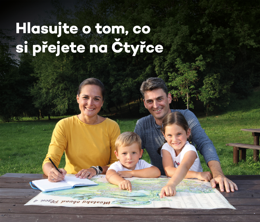 Hlasujte o tom, co si přejete na Čtyřce