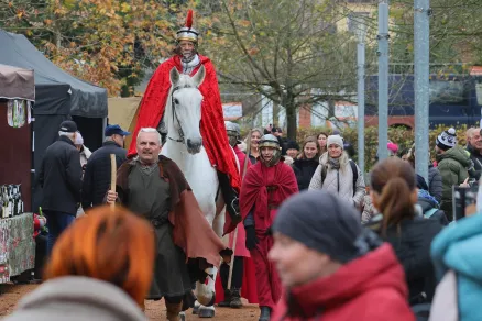 Svatomartinská husa na Doubravce nabídla tradiční sváteční pokrmy a mladá vína