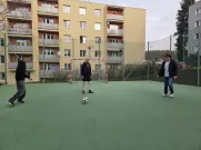 V Lobzích bylo dokončeno multifunkční hřiště, lidé si ho přáli v participativním rozpočtu