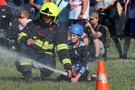 Den s hasiči přilákal stovky lidí