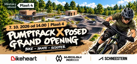 Exhibice, jízdy na čas i pumptrackový workshop – to vše lidé zažijí 7. října v Psovském údolí