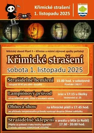Křimické strašení 2025 - web