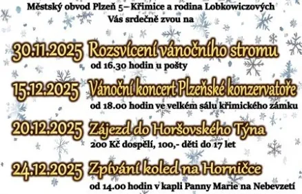 Adventní čas v Křimicích