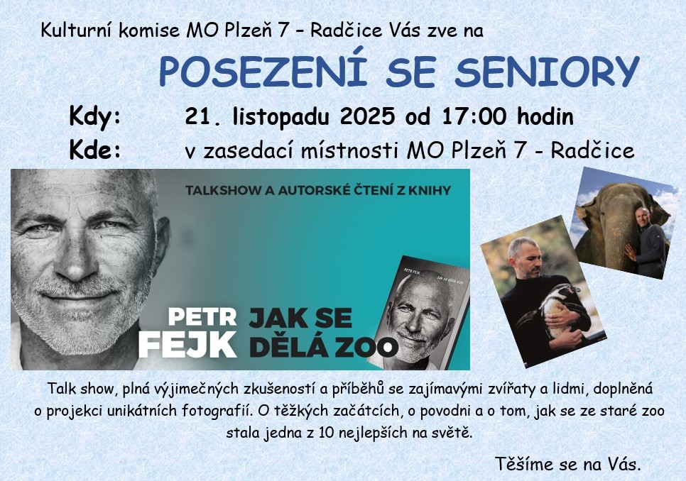 Posezení se seniory Posezení se seniory