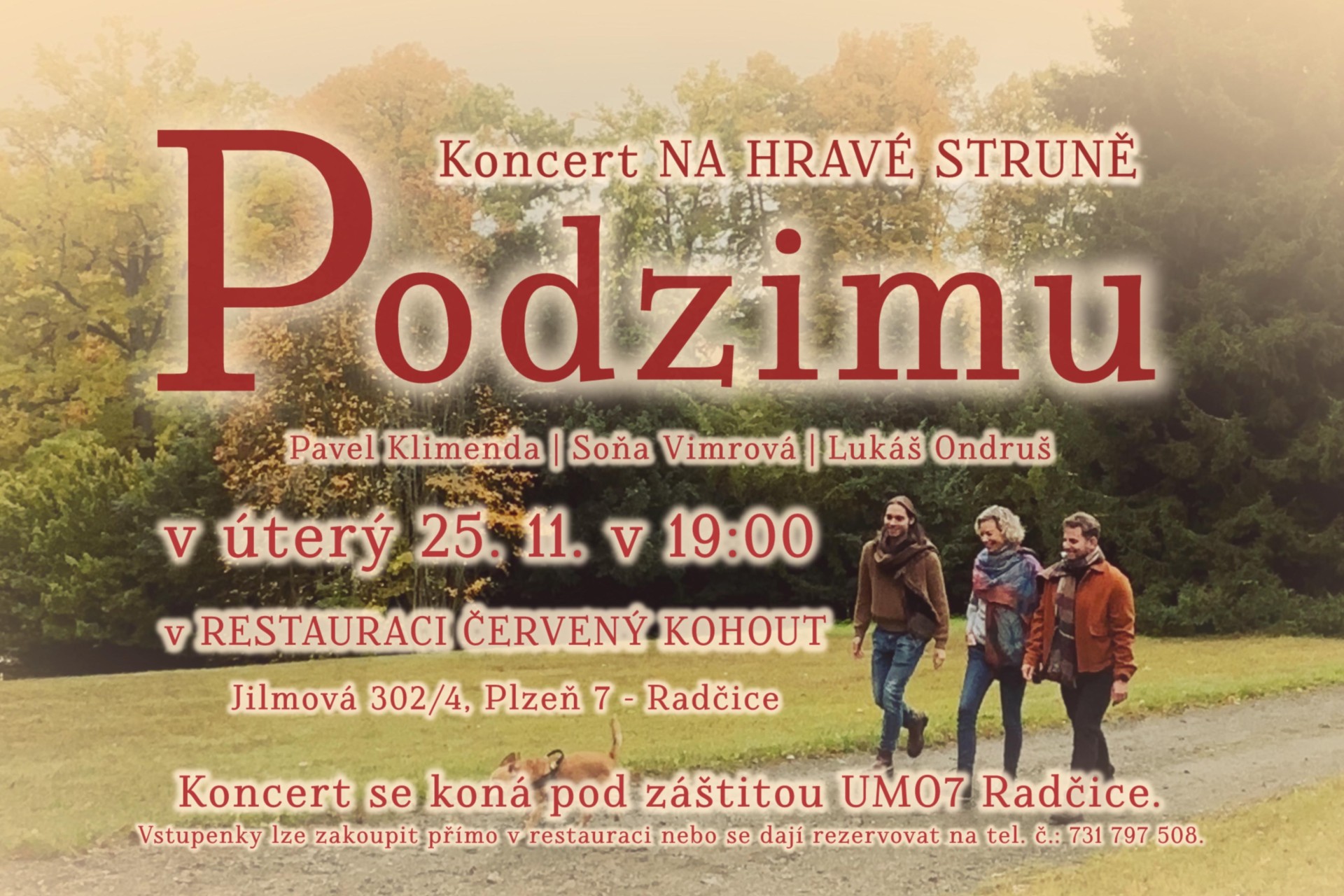 Podzimní koncert Na hravé struně