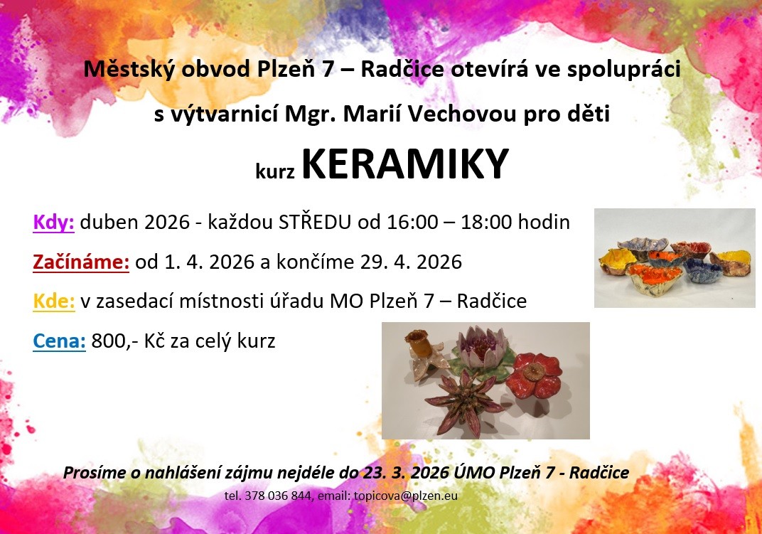 Kurz keramiky - děti