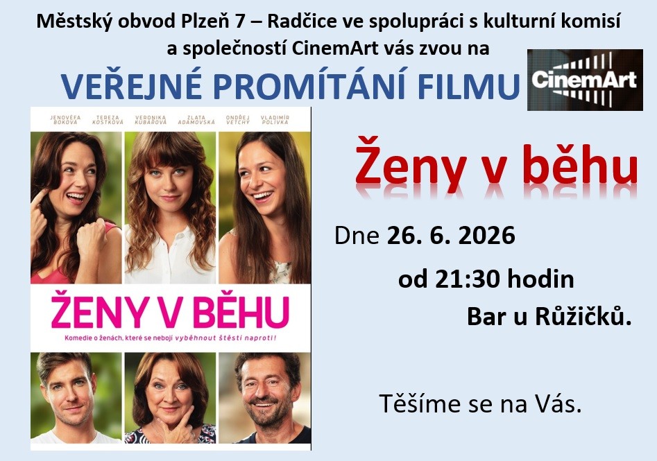 Promítání - Ženy v běhu