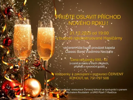 Pozvánka na oslavu SILVESTRA