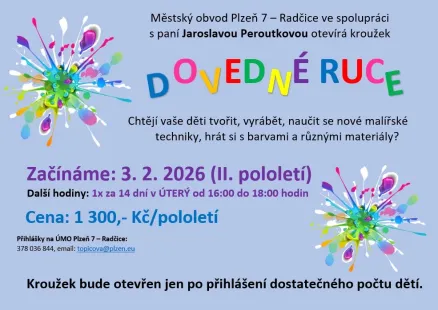 Kroužek DOVEDNÉ RUCE