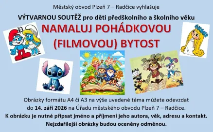 Výtvarná soutěž - Namaluj pohádkovou (filmovou) bytost