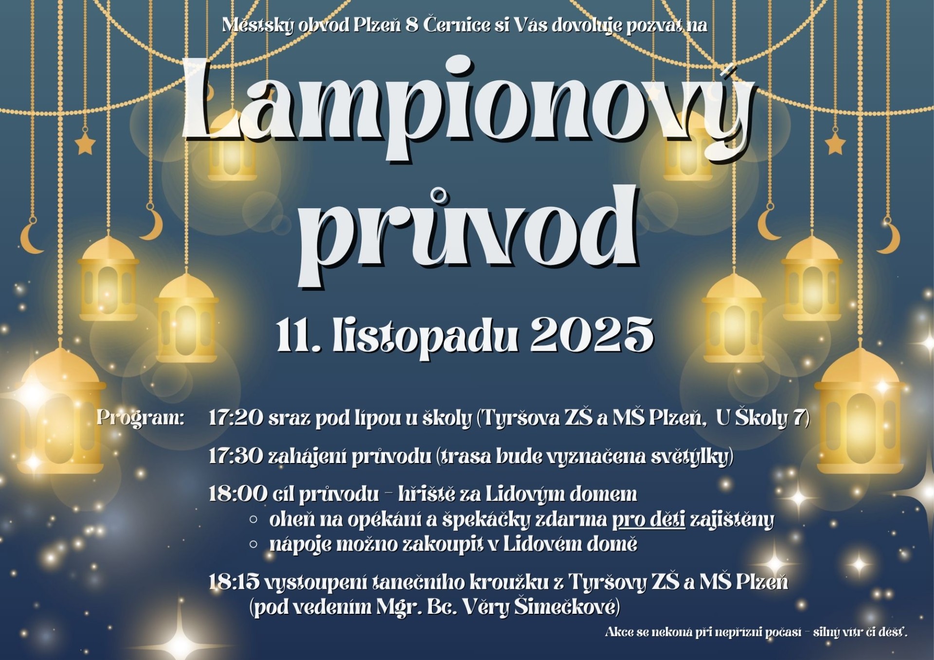 2025 Lampionový průvod