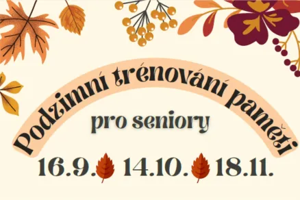 Podzimní trénování paměti pro seniory