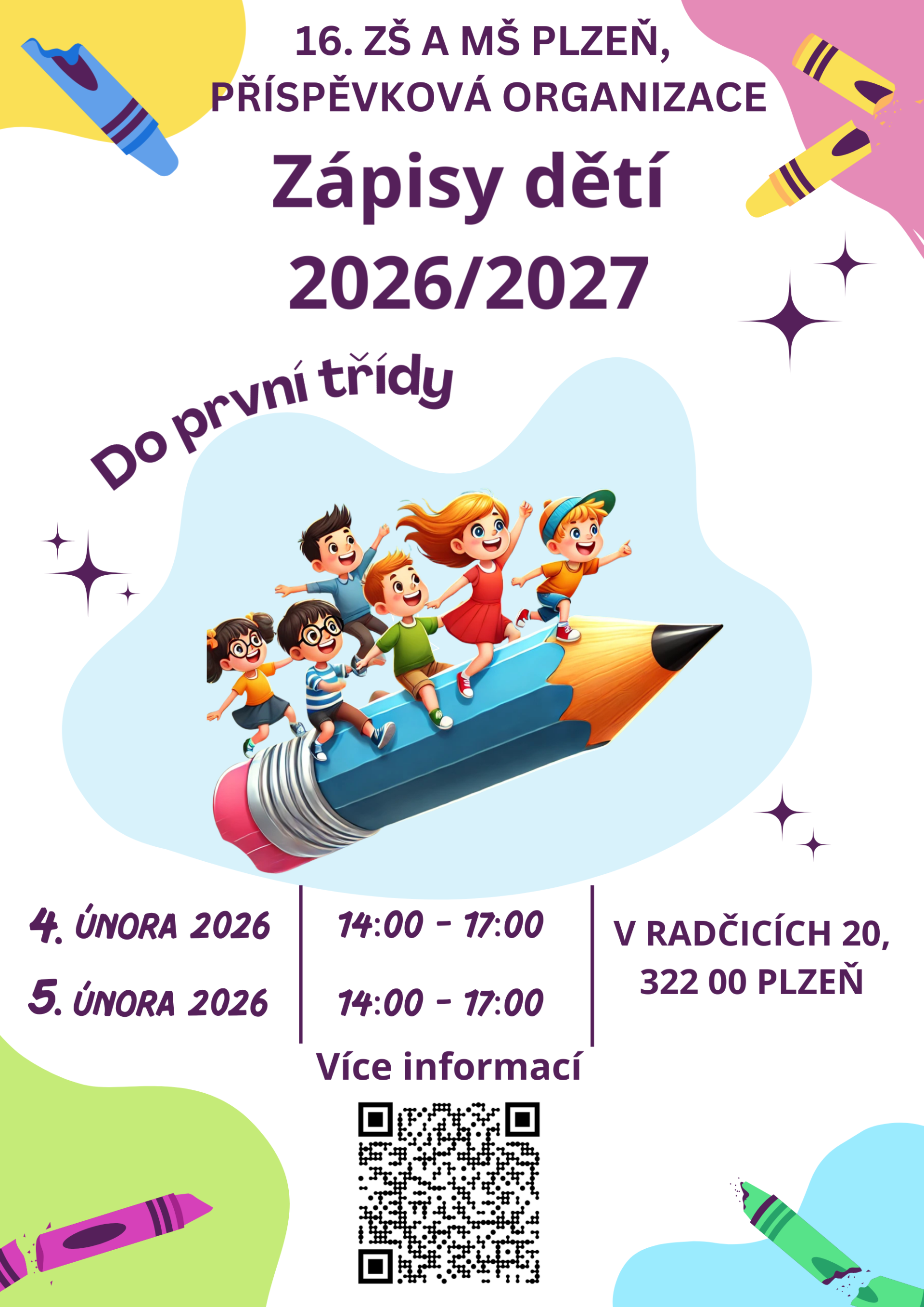 Radčice-Zápis dětí