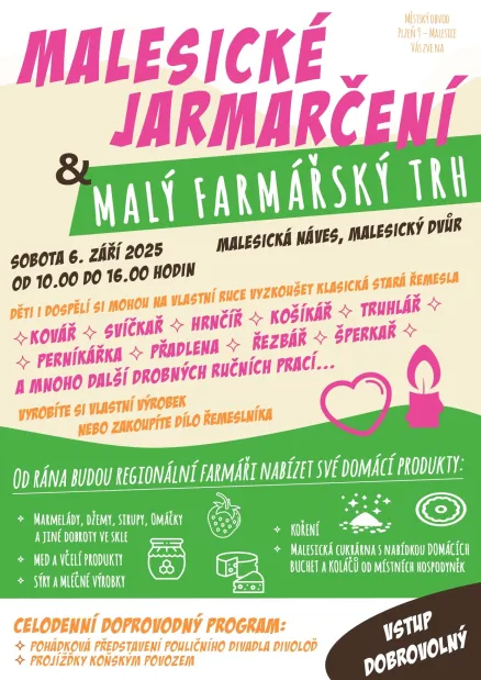 Malesické jarmarčení 2025