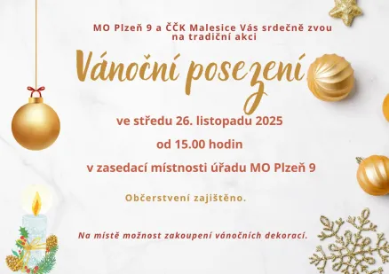 Vánoční posezení 26.11.2025