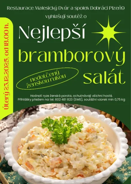 Soutěž o nejlepší bramborový salát 2025