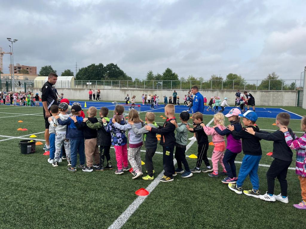 Sovičky - sportování s Viktorkou