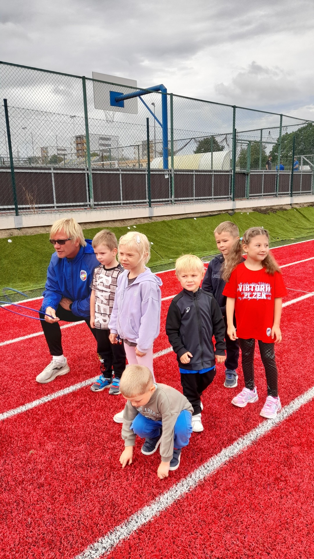 Motýlci - sportování s Viktorkou