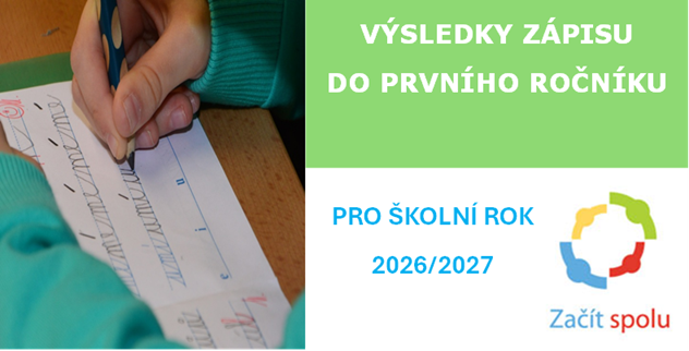 Výsledky zápisu do prvního ročníku