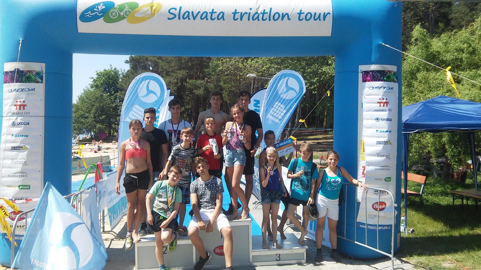 Aquatlon pro školy 2017