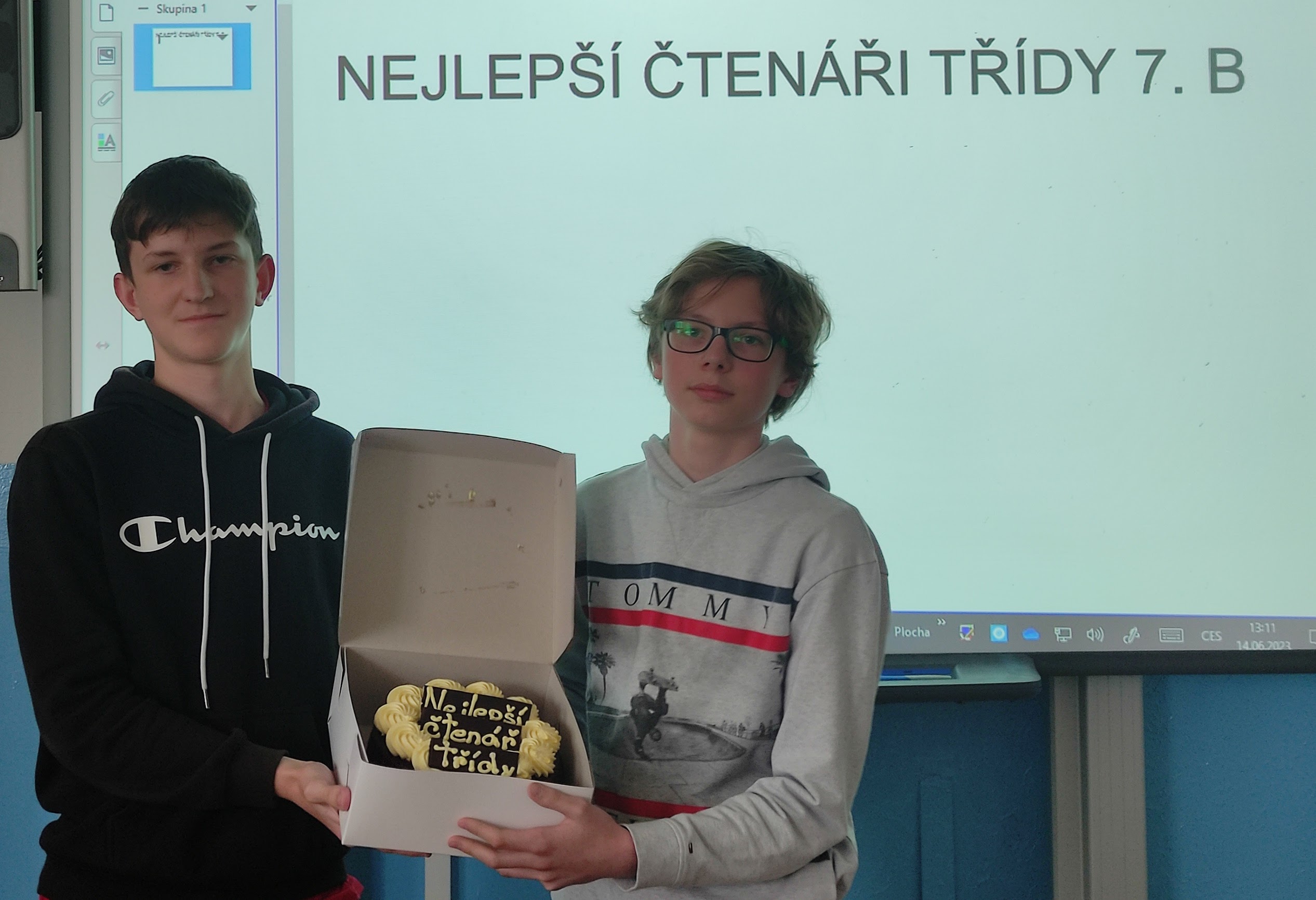 Nejlepší čtenář třídy VII. B 