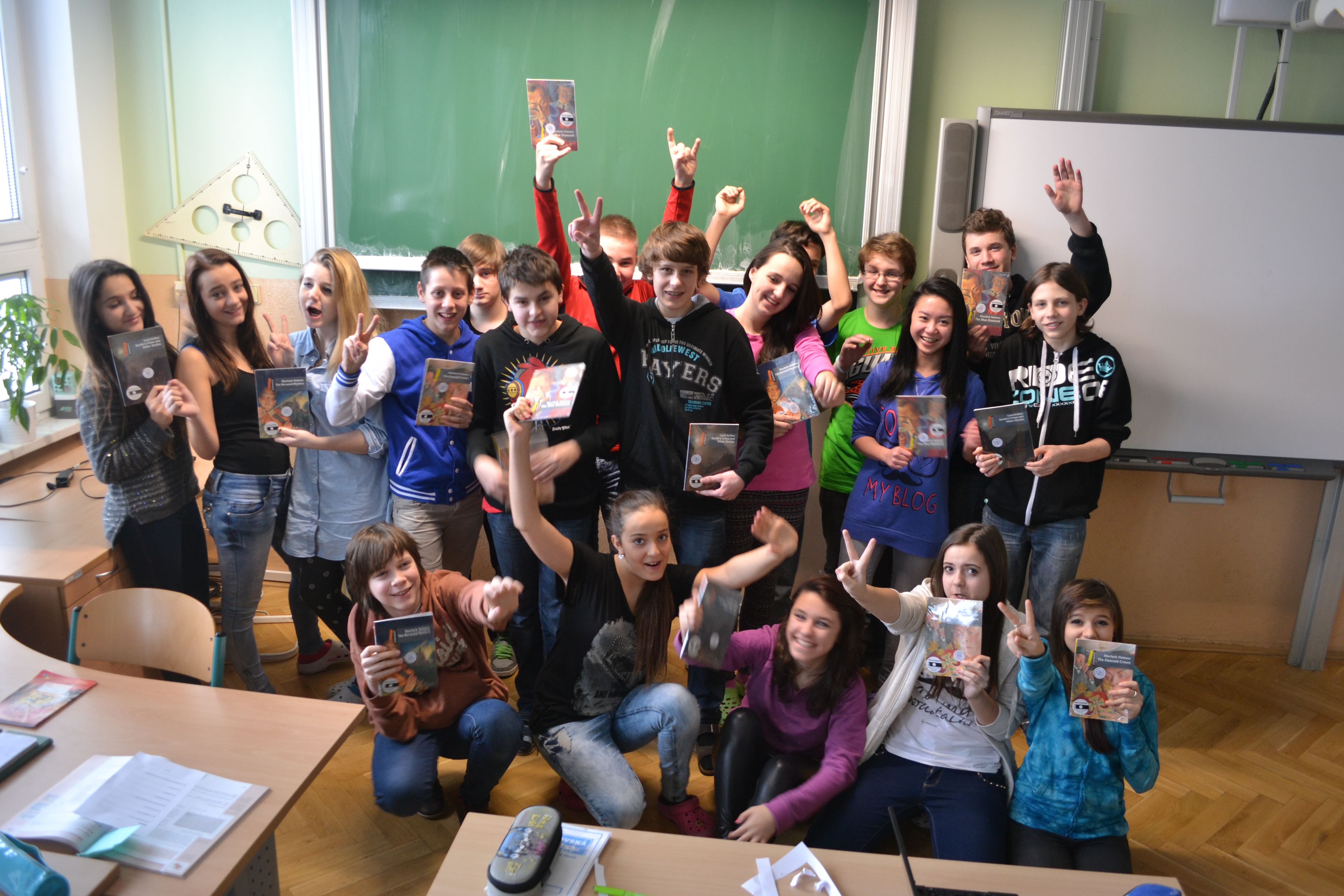 Osmáci vyhráli knihy cizojazyčné literatury