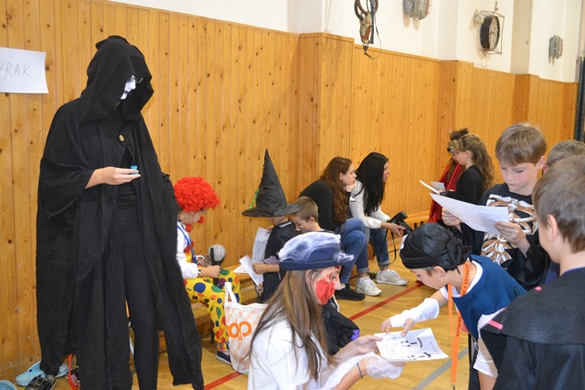 Akce školního parlamentu – Halloween