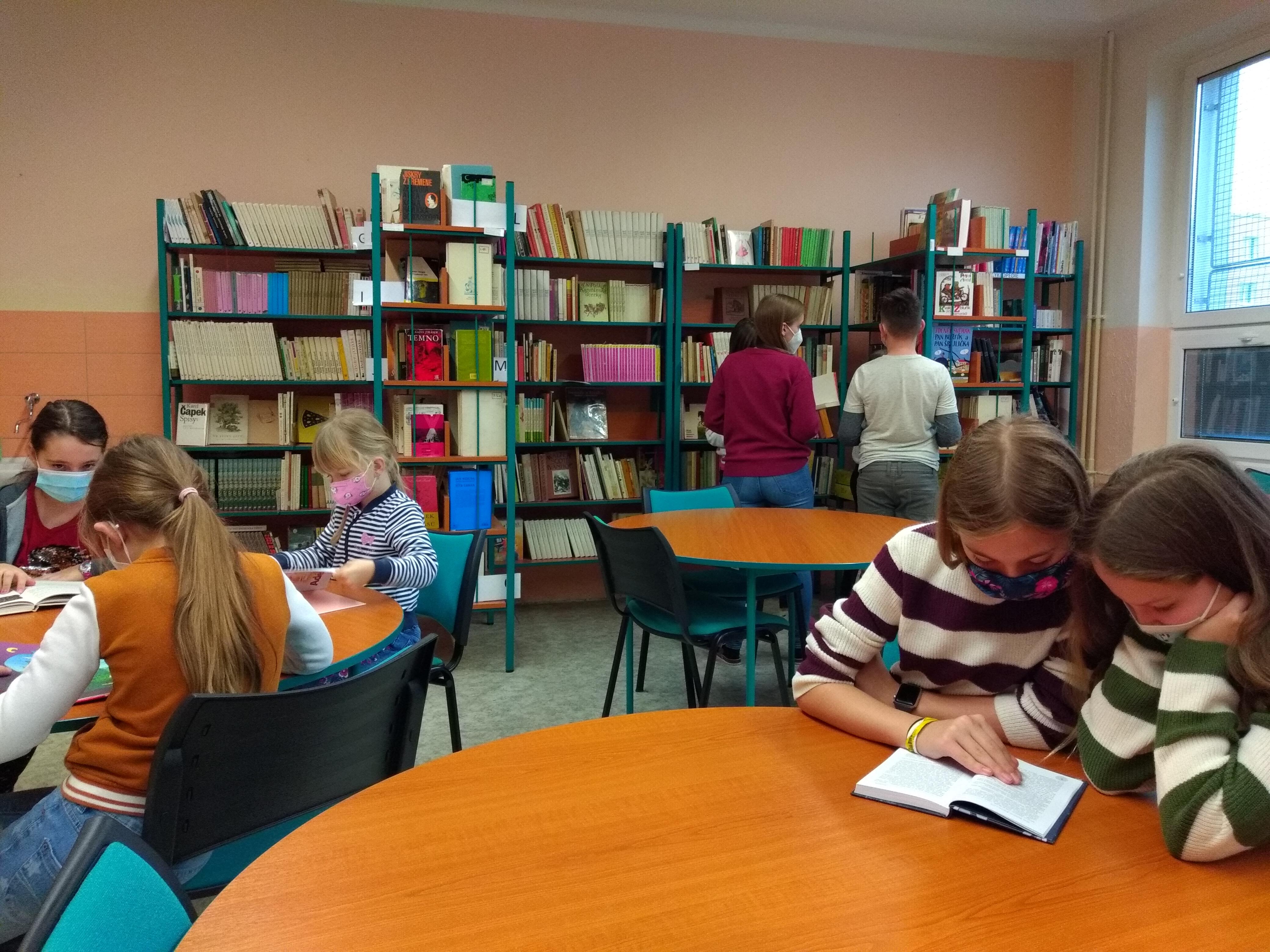 Novinky ve školní knihovně