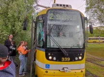 Exkurze - konečná tramvaje - květen 2022