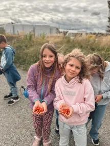Podzimní vycházka 2. a 4. oddělení - září 2025