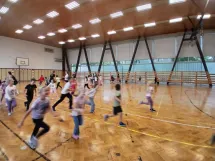 Sportovní odpoledne se žákyněmi 9. ročníku - září 2025