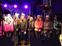 30. 11. 2014 - DPS Mariella - Rozsvícení vánočního stromu