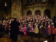 5. 12. 2014 - DPS Mariella - Mše pro Stonožku v chrámu sv. Víta, Václava a Vojtěcha v Praze - 1. část