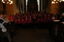 9. 4. 2015 - DPS Mariella - Vernisáž výtvarných prací žáků 15. ZŠ v katedrále sv. Bartoloměje