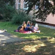 Společný čas na školní zahradě - září 2018