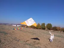 Pouštění draků v 1. oddělení - říjen 2018