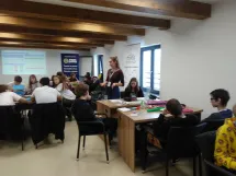 Naše firmy 9. B- vítězství v soutěži- únor 2019